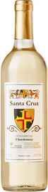Вино белое сухое «Santa Cruz Chardonnay» 2015 г.