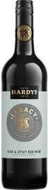 Вино красное полусухое «Hardys Legacy Red» 2015 г.
