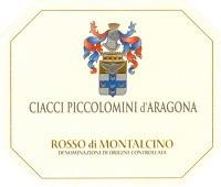 Вино красное сухое «Rosso di Montalcino Ciacci Piccolomini» 2014 г.