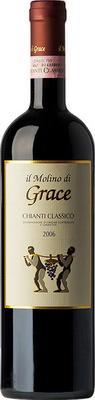 Вино красное сухое «IL Molino di Grace Chianti Classico, 0.75 л» 2013 г.
