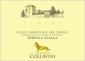 Вино белое сухое «Eugenio Collavini Turian Ribolla Gialla» 2015 г.