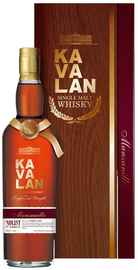 Виски «Kavalan Solist Manzanilla Single Cask Strength» в подарочной упаковке