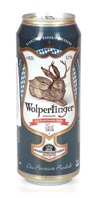 Пиво «Вольпертингер Светлое Традиционное» в жестяной банке
