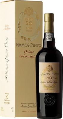 Портвейн «Ramos Pinto Porto 20 Years Quinta do Bom Retiro» в подарочной упаковке
