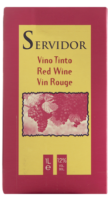 Вино красное полусладкое «Servidor (Tetra Pak)»