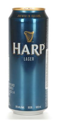 Пиво «Harp» в жестяной банке