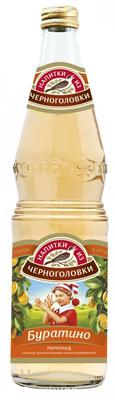 Газированный напиток «Напитки из Черноголовки Буратино, 0.5 л» в стеклянной бутылке