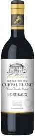 Вино красное сухое «Domaine du Cheval Blanc» 2015 г.