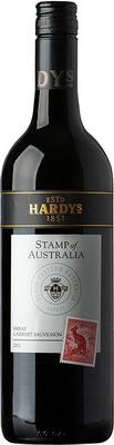 Вино красное сухое «Stamp of Australia Shiraz Cabernet Sauvignon, 0.75 л» 2015 г.