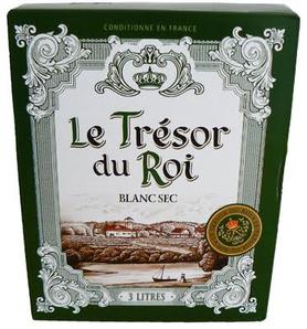 Вино столовое белое сухое «Le Tresor du Roi, 3 л»