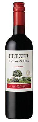 Вино красное полусухое «Anthony's Hill Merlot»
