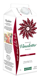 Вино столовое красное полусладкое «Vinoletto (Tetra Pak)»