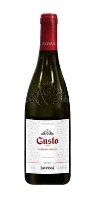 Вино столовое красное сухое «Gusto Vino, 0.75 л»