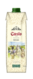 Вино столовое красное сухое «Gusto Vino»