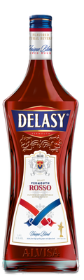 Вермут красный сладкий «Delasy Rosso, 1 л»