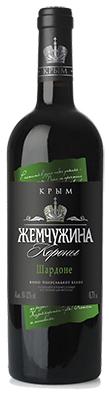 Вино столовое белое полусладкое «Жемчужина Крыма  Шардоне»