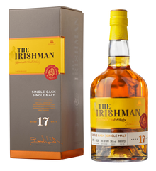 Виски ирландский «The Irishman 17 Year Old» в подарочной упаковке