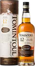 Виски шотландский «Tomintoul 12 Years Old Oloroso Cask Finish» в подарочной упаковке
