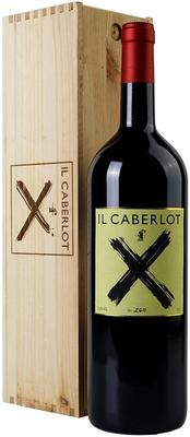 Вино красное сухое «Il Caberlot» 2011 г.. в подарочной упаковке