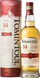Виски шотландский «Tomintoul 14 Years Old» в подарочной упаковке