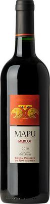 Вино красное сухое «Mapu Merlot»
