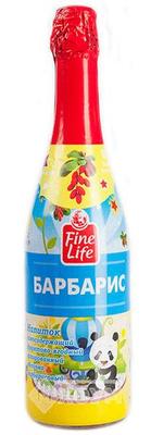 Напиток безалкогольный газированный «Fine Life барбарис»