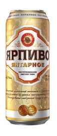 Пиво «Ярпиво Янтарное» в жестяной банке