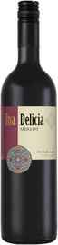 Вино красное сухое «Una Delicia Merlot» 2016 г.