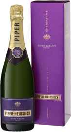 Шампанское белое полусухое «Piper Heidsieck Demi-Sec Sublime» в подарочной упаковке