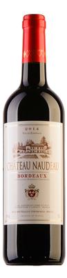 Вино красное сухое «Chateau Naudeau» 2014 г.