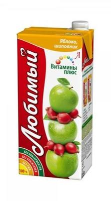 Сок «Любимый Сад витаминный с яблоком и шиповником»