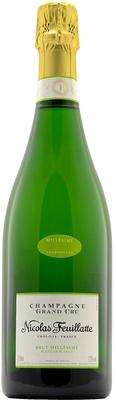 Шампанское белое брют «Nicolas Feuillatte Grand Cru Brut Blanc de Blancs Chardonnay» 2005 г.