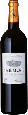Вино красное сухое «Beau-Rivage Premium Grande Reserve Rouge» 2014 г.