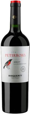 Вино красное сухое «Petirrojo Reserva Merlot» 2016 г.