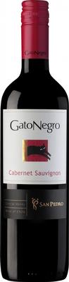 Вино красное полусухое «San Pedro Gato Negro Cabernet Sauvignon, 0.75 л» 2016 г.