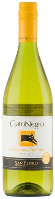 Вино белое сухое «San Pedro Gato Negro Chardonnay-Semillon» 2016 г.