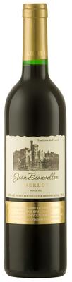 Вино красное сухое «Jean Beauvillon Merlot»