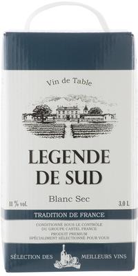 Вино белое сухое «Legend de Sud»