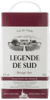 Вино красное сухое «Legend de Sud»