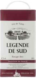 Вино красное сухое «Legend de Sud»
