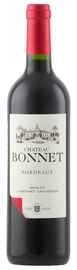 Вино красное сухое «Chateau Bonnet Merlot-Cabernet Sauvignon Bordeaux» 2010 г.