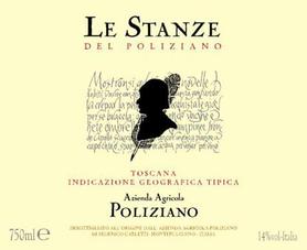 Вино красное сухое «Le Stanze del Poliziano» 2013 г.