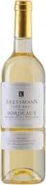 Вино белое полусладкое «Kressmann Grande Reserve Bordeaux» 2015 г.