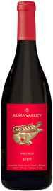 Вино красное сухое «Alma Valley Pinot Noir» 2015 г. с защищенным географическим указанием