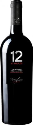Вино красное полусухое «12 E Mezzo Primitivo» 2015 г.