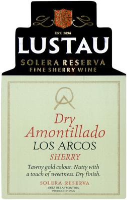 Херес «Lustau Los Arcos Dry Amontillado Solera Reserva»