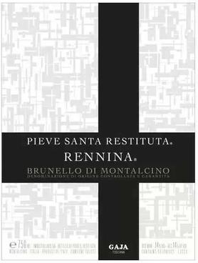 Вино красное сухое «Brunello di Montalcino Rennina» 2011 г.