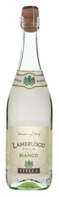 Вино игристое белое полусладкое «Stella Lambrusco Emilia IGT Fratelli Martini Secondo Luigi»