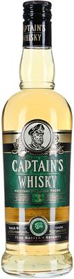 Настойка горькая «Капитанский на основе виски, 0.1 л»