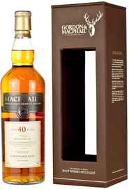 Виски шотландский «MacPhail’s 40» в подарочной упаковке